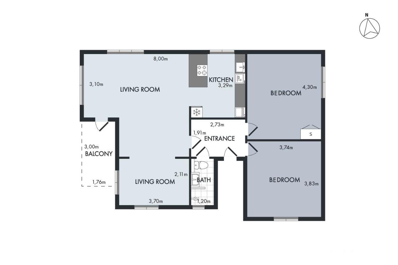 Sanders Charm - Endearing Two-Bedroom Apartment With Shared Garden Kopenhagen Exterior foto